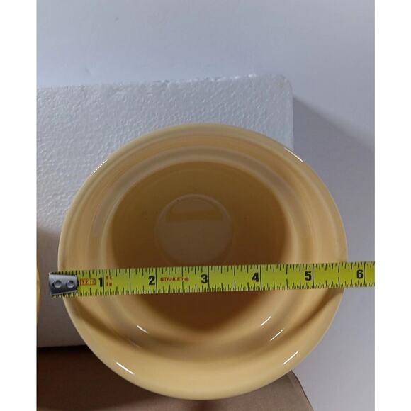 Celebrating Home Stoneware Collection Bowls Somerset Harvest Yellow Set Of 3 - Picture 7 of 10